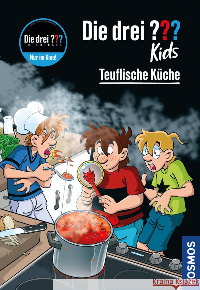 Die drei ??? Kids, 104, Teuflische Küche Blanck, Ulf 9783440182543 Kosmos (Franckh-Kosmos) - książka