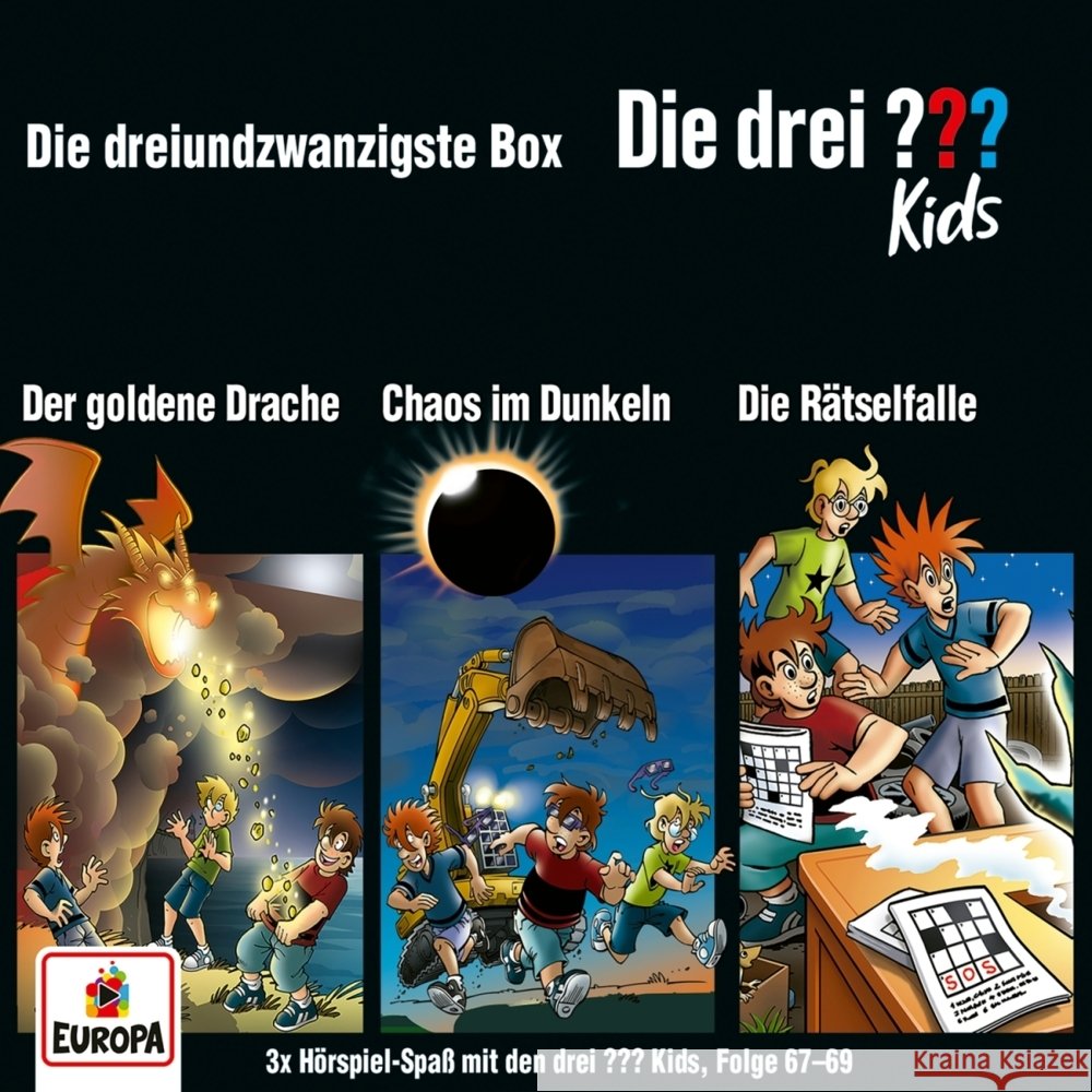 Die drei ??? Kids 3er Box - Folgen 67-69, 3 Audio-CDs  9783803260987 United Soft Media (USM) - książka