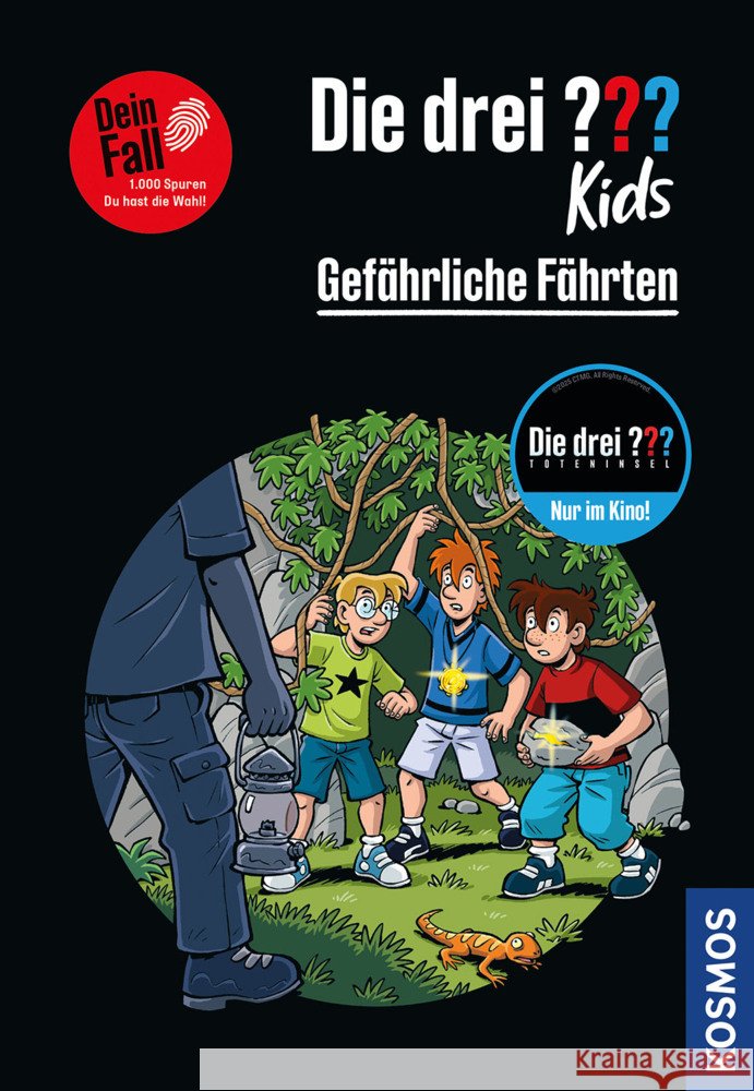 Die drei ??? Kids Dein Fall, Gefährliche Fährten Blanck, Helene 9783440184561 Kosmos (Franckh-Kosmos) - książka