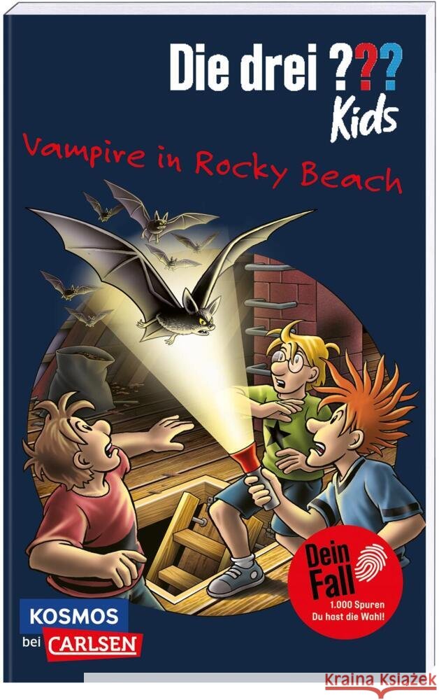 Die drei ??? Kids Dein Fall: Vampire in Rocky Beach Pfeiffer, Boris 9783551321565 Carlsen - książka