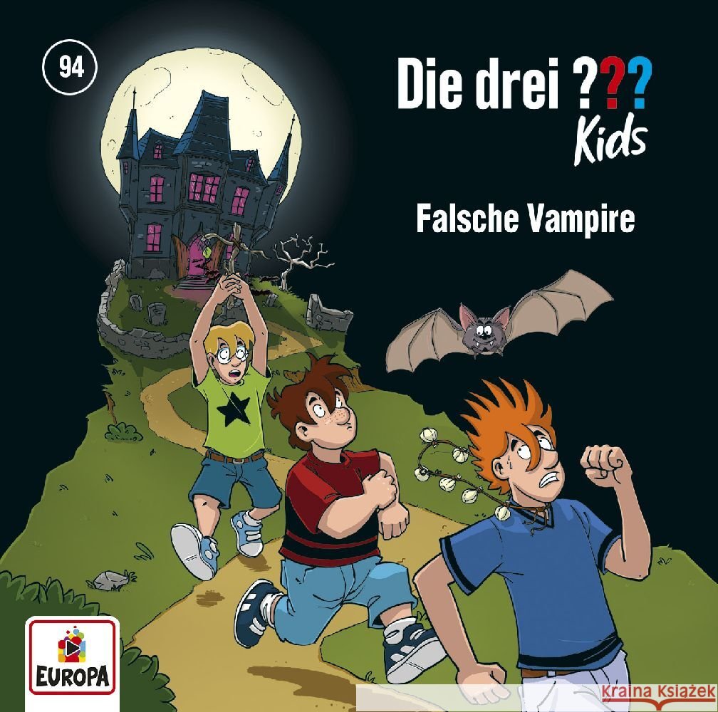 Die drei ??? Kids - Falsche Vampire, 1 Audio-CD Blanck, Ulf 9783803260772 Sony Music Entertainment - książka