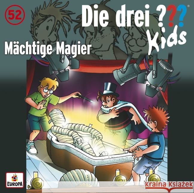 Die drei ??? Kids - Mächtige Magier, 1 Audio-CD  9783803260345 United Soft Media (USM) - książka