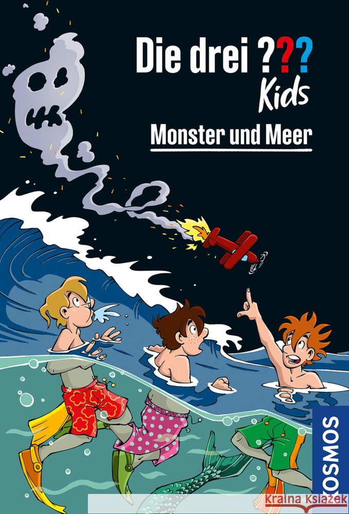 Die drei ??? Kids, Monster und Meer Blanck, Ulf, Pfeiffer, Boris 9783440176412 Kosmos (Franckh-Kosmos) - książka