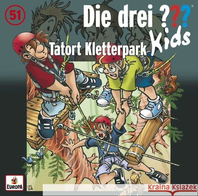 Die drei ??? Kids - Tatort Kletterpark, Audio-CD  9783803260338 United Soft Media (USM) - książka