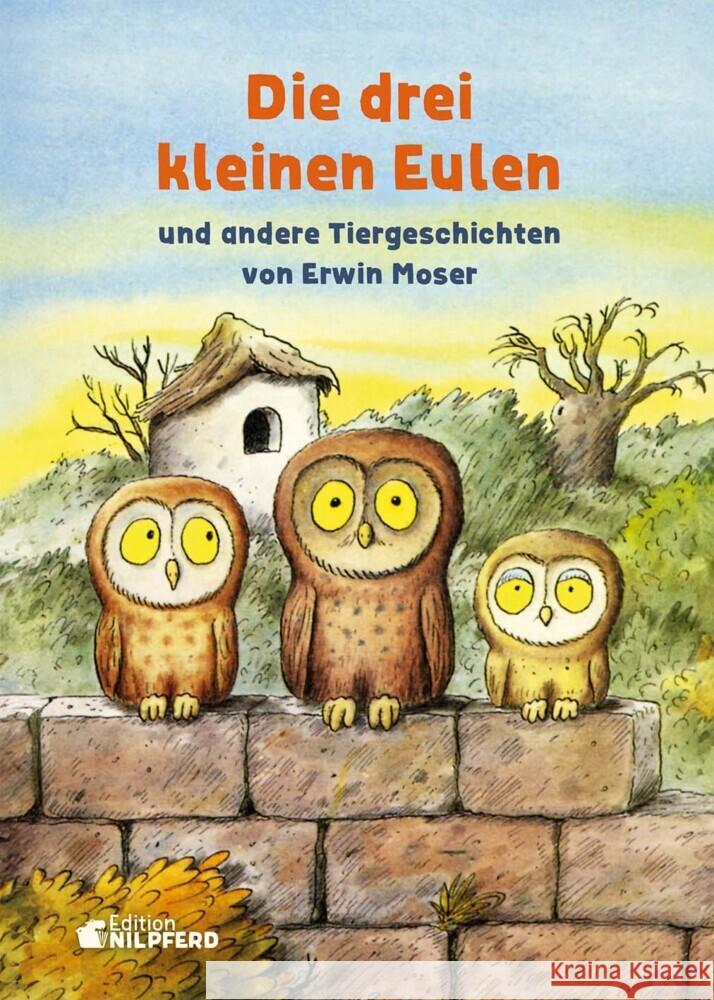Die drei kleinen Eulen Moser, Erwin 9783707453133 Edition Nilpferd - książka