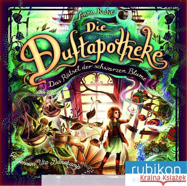 Die Duftapotheke - Das Rätsel der schwarzen Blume, 1 MP3-CD Ruhe, Anna 9783945986776 Rubikon Audioverlag - książka