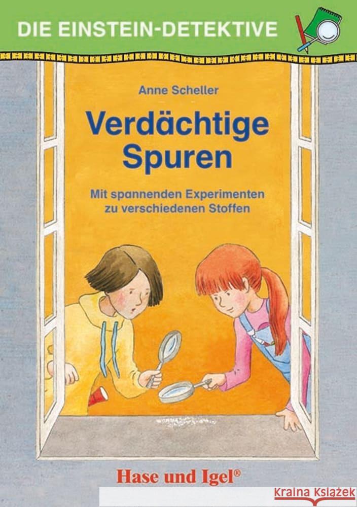 Die Einstein-Detektive: Verdächtige Spuren Scheller, Anne 9783863162689 Hase und Igel - książka