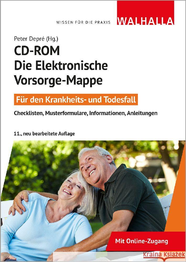 Die Elektronische Vorsorge-Mappe, Audio-CD Depré, Peter, Belser, Karl-Heinz, Popp, Wolfgang 9783802913242 Walhalla Fachverlag - książka