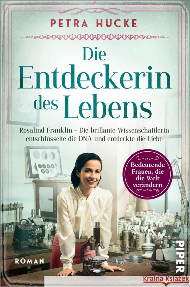 Die Entdeckerin des Lebens Hucke, Petra 9783492062893 Piper - książka