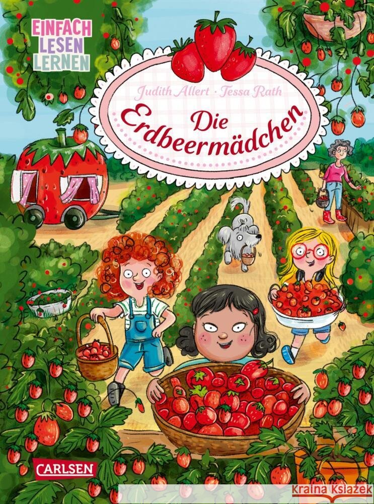 Die Erdbeermädchen Allert, Judith 9783551691149 Carlsen - książka