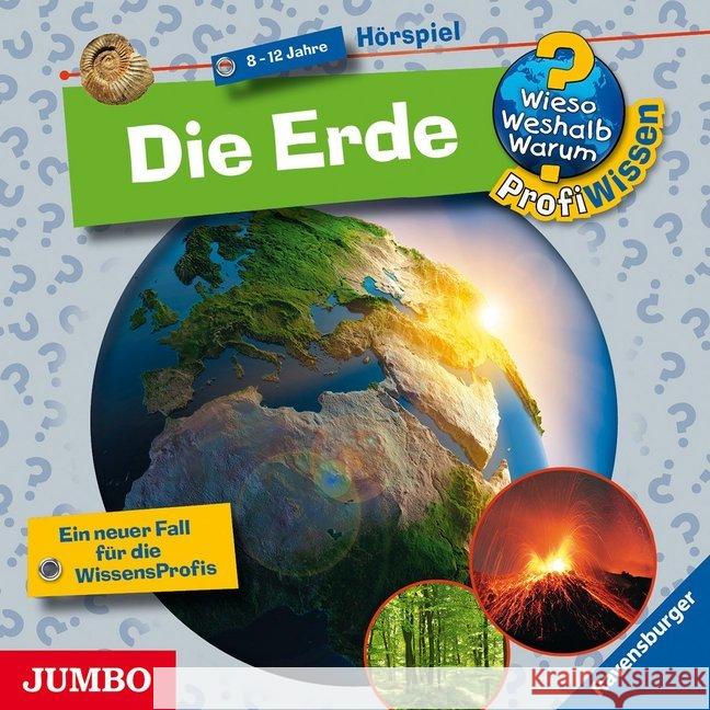 Die Erde, Audio-CD : Ein neuer Fall für die WissensProfis. Hörspiel Erne, Andrea; Windecker, Jochen 9783833732157 Jumbo Neue Medien - książka