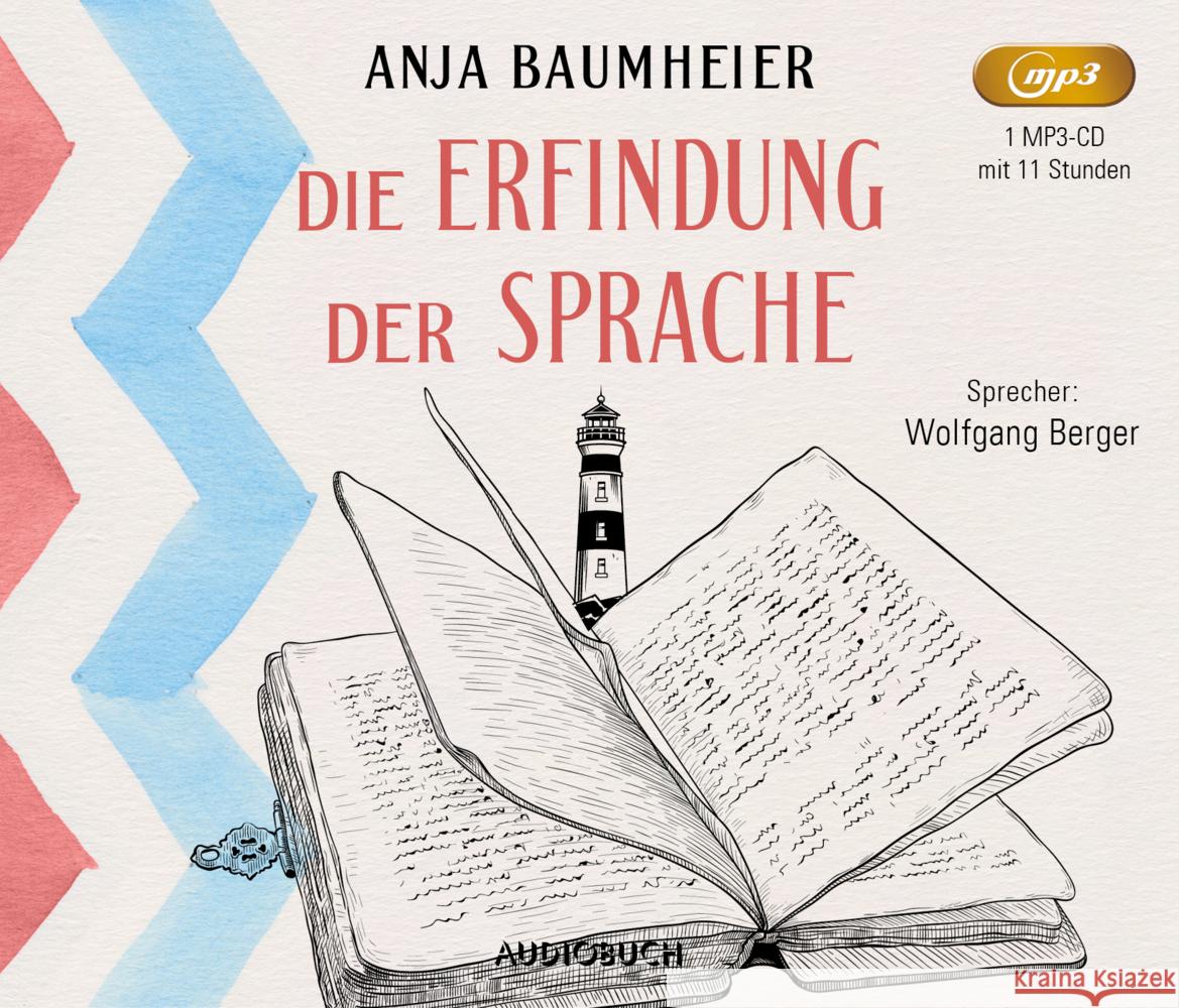 Die Erfindung der Sprache, 1 Audio-CD, MP3 Baumheier, Anja 9783958628007 Audiobuch Verlag - książka