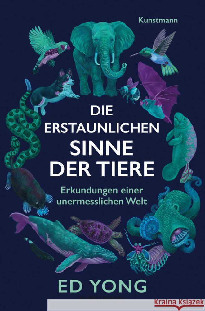 Die erstaunlichen Sinne der Tiere Yong, Ed 9783956145148 Verlag Antje Kunstmann - książka