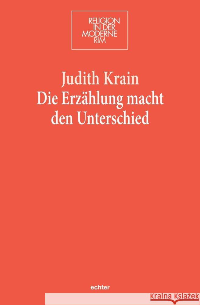 Die Erzählung macht den Unterschied Krain, Judith 9783429058845 Echter - książka