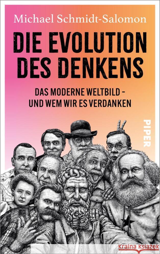 Die Evolution des Denkens Schmidt-Salomon, Michael 9783492072625 Piper - książka