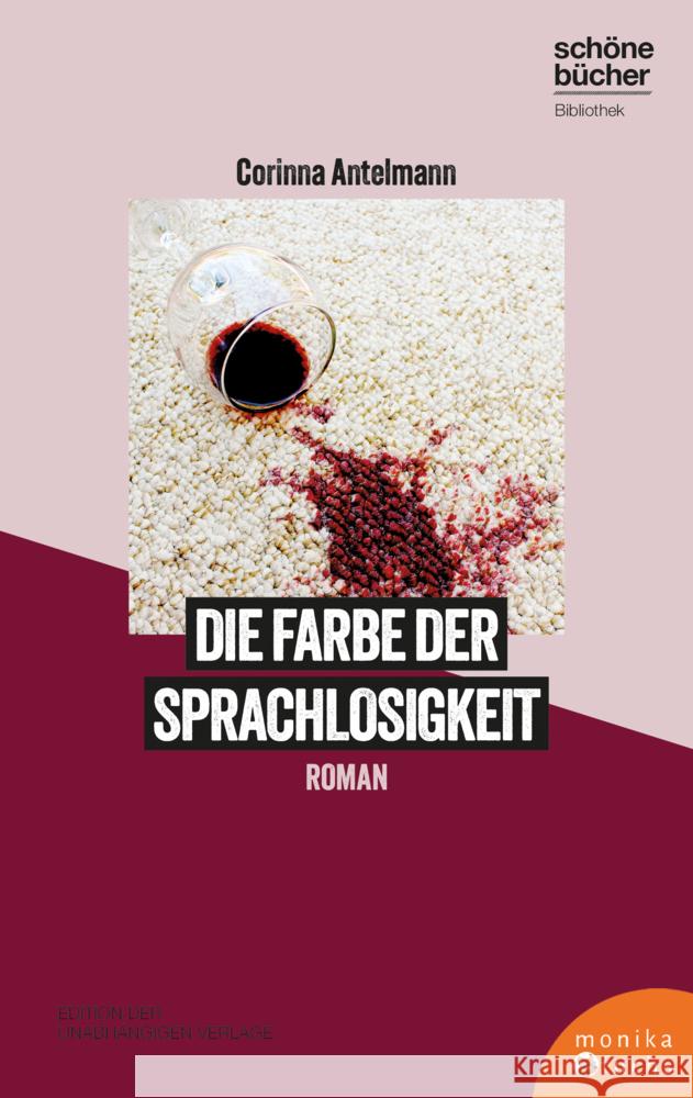 Die Farbe der Sprachlosigkeit Antelmann, Corinna 9783947066605 Ultraviolett Verlag - książka