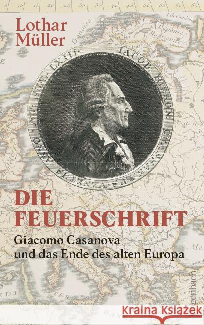 Die Feuerschrift Müller, Lothar 9783803137517 Wagenbach - książka