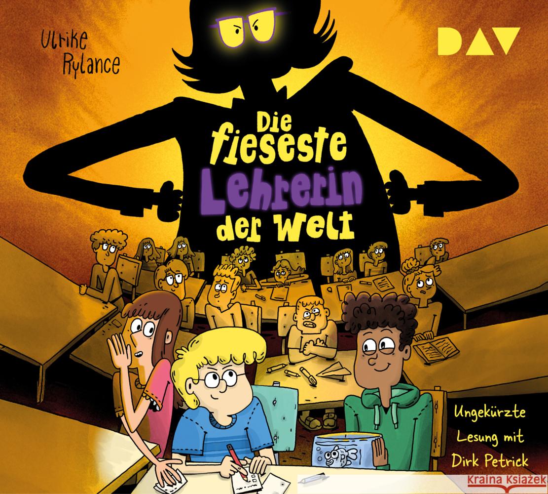 Die fieseste Lehrerin der Welt, 3 Audio-CD Rylance, Ulrike 9783742435804 Der Audio Verlag, DAV - książka