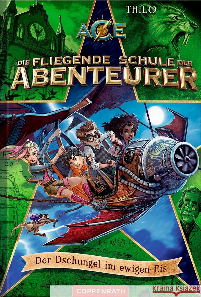 Die fliegende Schule der Abenteurer - Der Dschungel im ewigen Eis Thilo 9783649637363 Coppenrath, Münster - książka