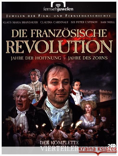 Die französische Revolution (1-4), 2 DVD  4042564173888 Fernsehjuwelen - książka