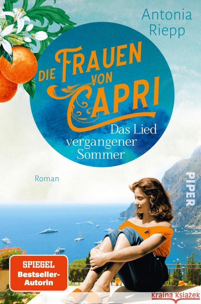 Die Frauen von Capri - Das Lied vergangener Sommer Riepp, Antonia 9783492063821 Piper - książka