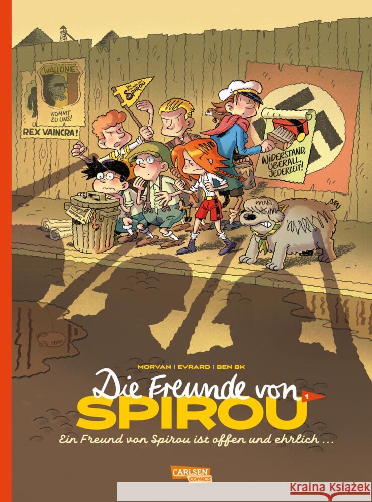 Die Freunde von Spirou 1: Die Freunde von Spirou 1 Morvan, Jean David 9783551026385 Carlsen Comics - książka