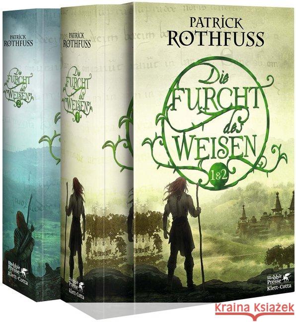 Die Furcht des Weisen, 2 Bde.. Bd.1+2 Rothfuss, Patrick 9783608939286 Klett-Cotta - książka