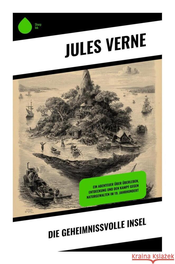 Die geheimnißvolle Insel Verne, Jules 9788028399481 Copycat - książka