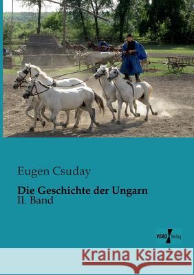 Die Geschichte der Ungarn: II. Band Csuday, Eugen 9783956106071 Vero Verlag - książka