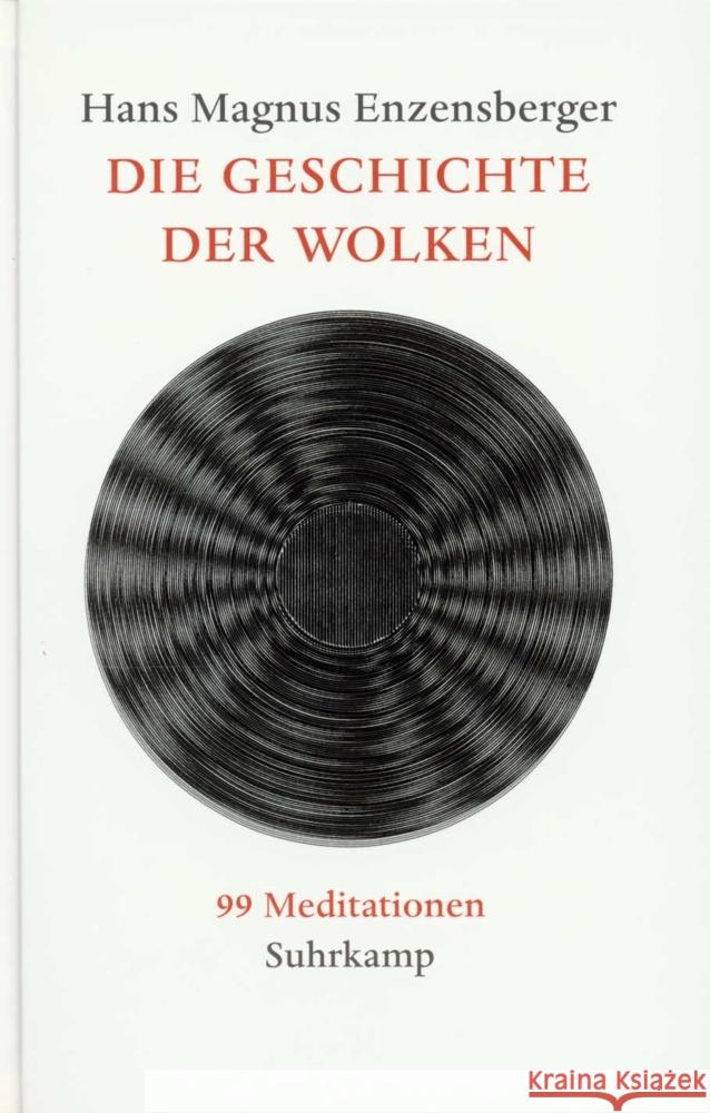 Die Geschichte der Wolken Enzensberger, Hans Magnus 9783518414477 Suhrkamp Verlag - książka