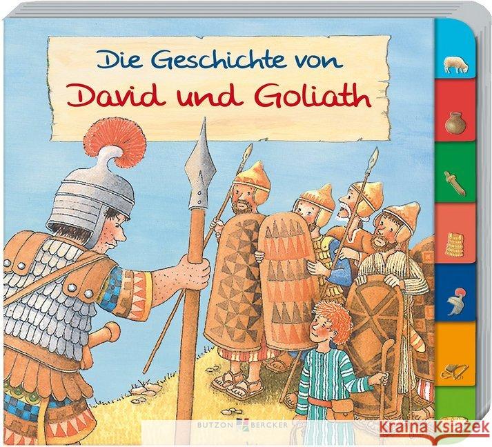 Die Geschichte von David und Goliath Lörks, Vera 9783766626813 Butzon & Bercker - książka