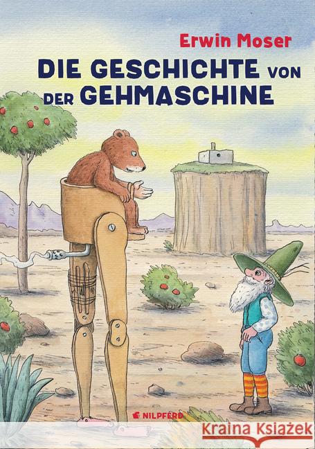 Die Geschichte von der Gehmaschine Moser, Erwin 9783707450897 Nilpferd - książka