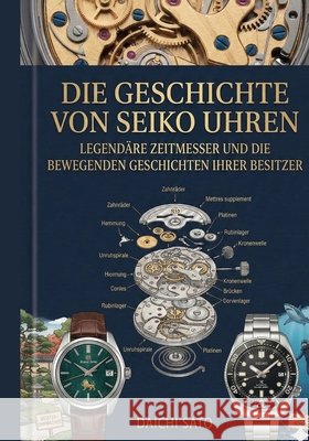 Die Geschichte von Seiko Uhren: Legendäre Zeitmesser und die bewegenden Geschichten ihrer Besitzer Sato, Daichi 9798250900737 Independently Published - książka