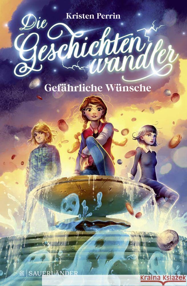 Die Geschichtenwandler - Gefährliche Wünsche Perrin, Kristen 9783737358682 FISCHER Sauerländer - książka