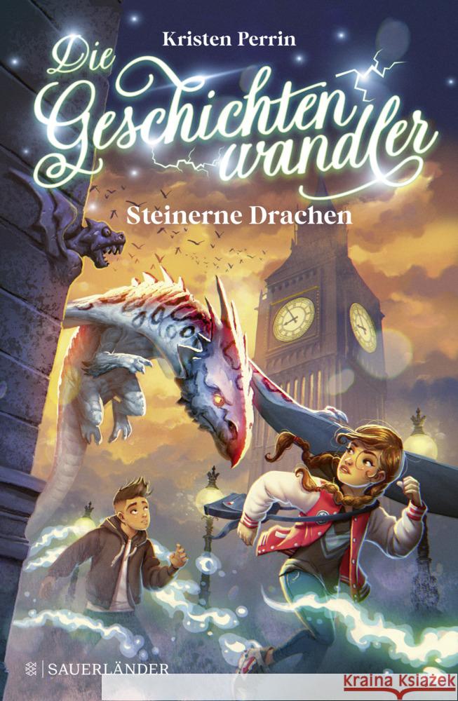 Die Geschichtenwandler - Steinerne Drachen Perrin, Kristen 9783737358675 FISCHER Sauerländer - książka