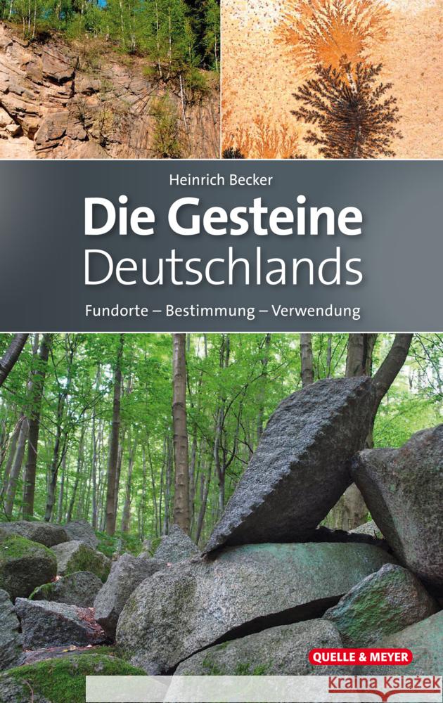 Die Gesteine Deutschlands Becker, Heinrich 9783494018928 Quelle & Meyer - książka