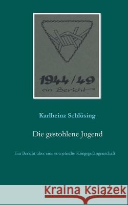 Die gestohlene Jugend Schl 9783751933544 Books on Demand - książka