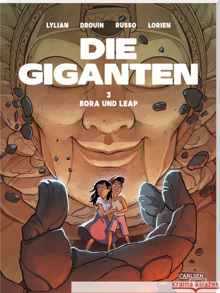 Die Giganten 3: Bora und Leap Lylian 9783551792778 Carlsen Comics - książka