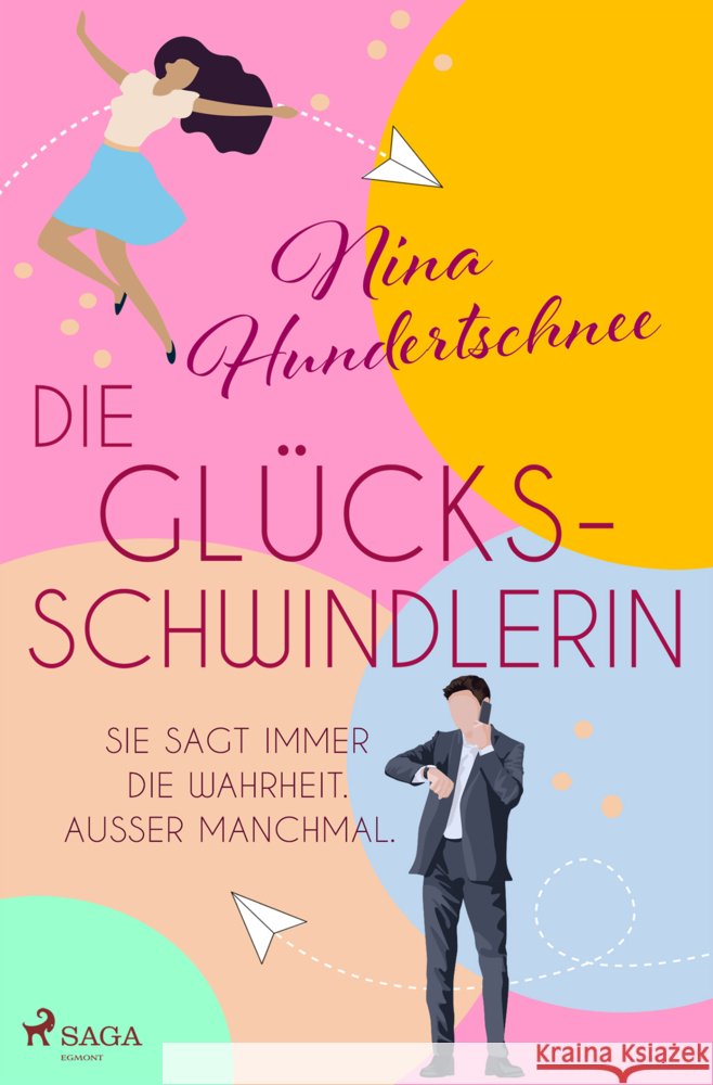Die Glücksschwindlerin Hundertschnee, Nina 9783987500336 SAGA Egmont - książka