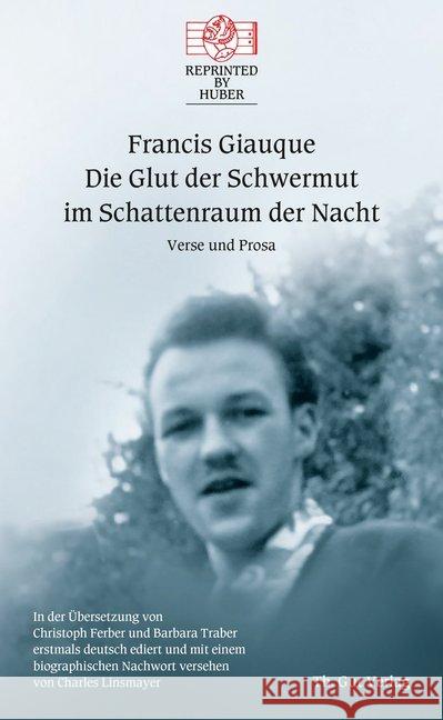 Die Glut der Schwermut im Schattenraum der Nacht : Gedichte und Prosa Giauque, Francis 9783857172809 Th. Gut Verlag - książka