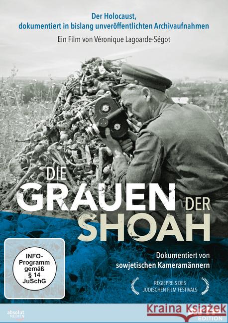 Die Grauen der Shoah, 1 DVD : Dokumentiert von sowjetischen Kameramännern. PAL. DE  9783848820085 absolut - książka