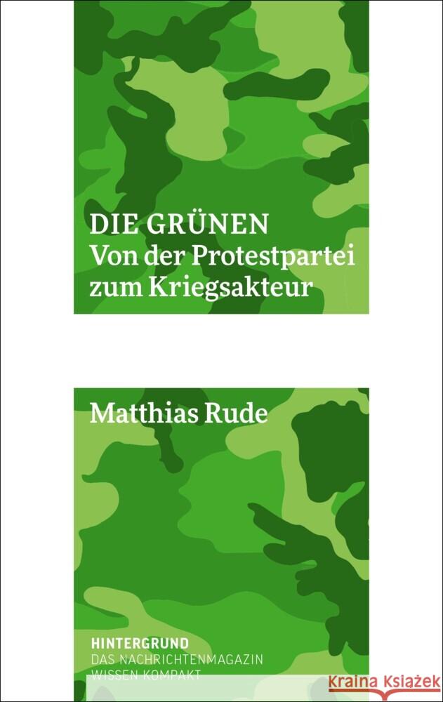 Die Grünen Rude, Matthias 9783910568006 Hintergrund - książka