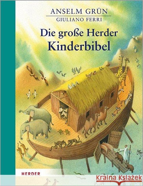 Die große Herder Kinderbibel Grün, Anselm 9783451715358 Herder, Freiburg - książka