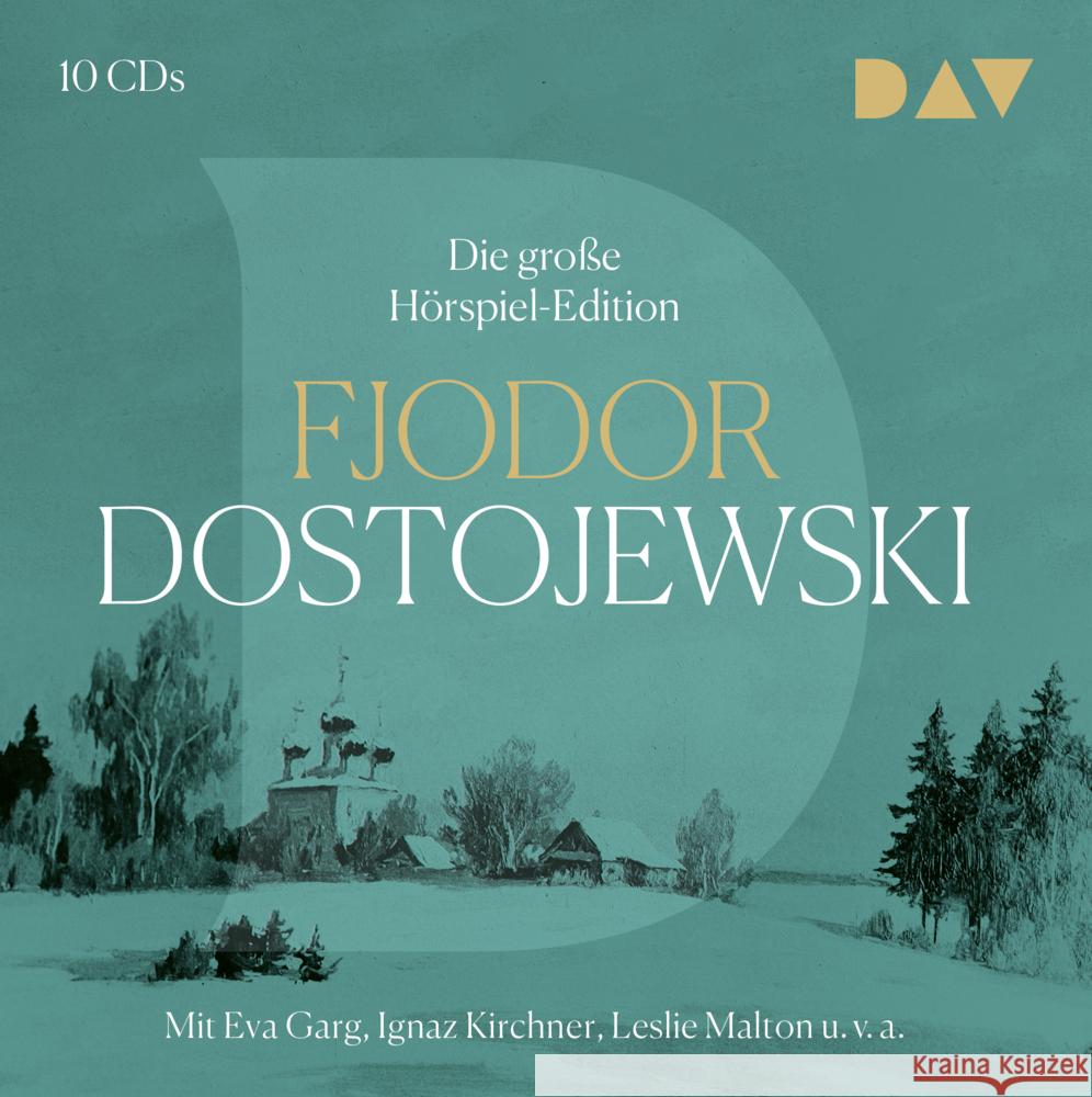 Die große Hörspiel-Edition, 10 Audio-CD Dostojewskij, Fjodor M. 9783742420367 Der Audio Verlag, DAV - książka