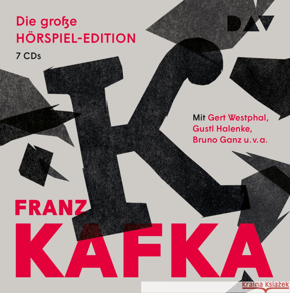 Die große Hörspiel-Edition, 7 Audio-CD Kafka, Franz 9783742429537 Der Audio Verlag, DAV - książka