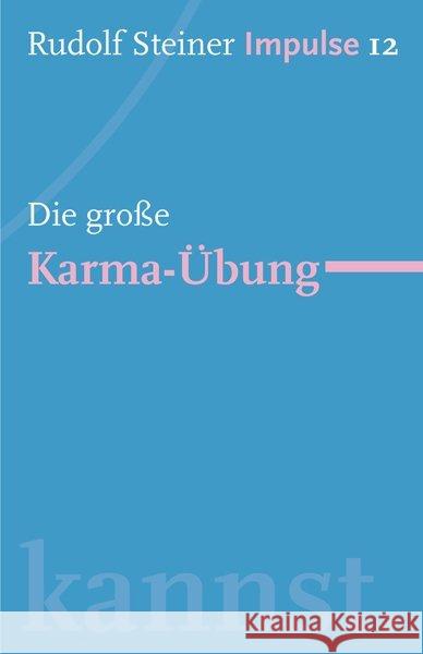 Die große Karma-Übung Steiner, Rudolf Lin, Jean-Claude  9783772527128 Freies Geistesleben - książka