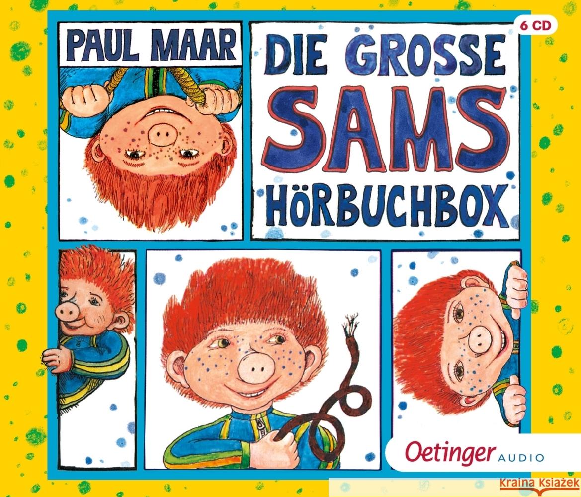 Die große Sams-Hörbuchbox Maar, Paul 9783837392821 Oetinger Media GmbH - książka