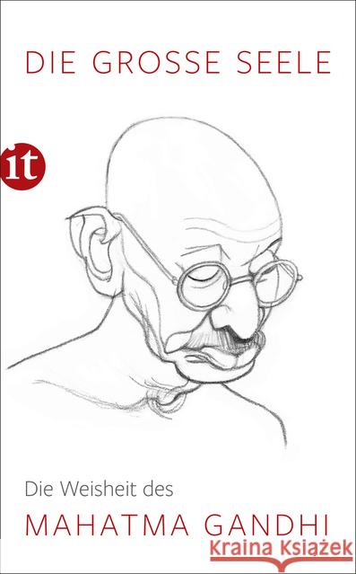 Die große Seele - Die Weisheit des Mahatma Gandhi Gandhi, Mahatma 9783458364221 Insel Verlag - książka