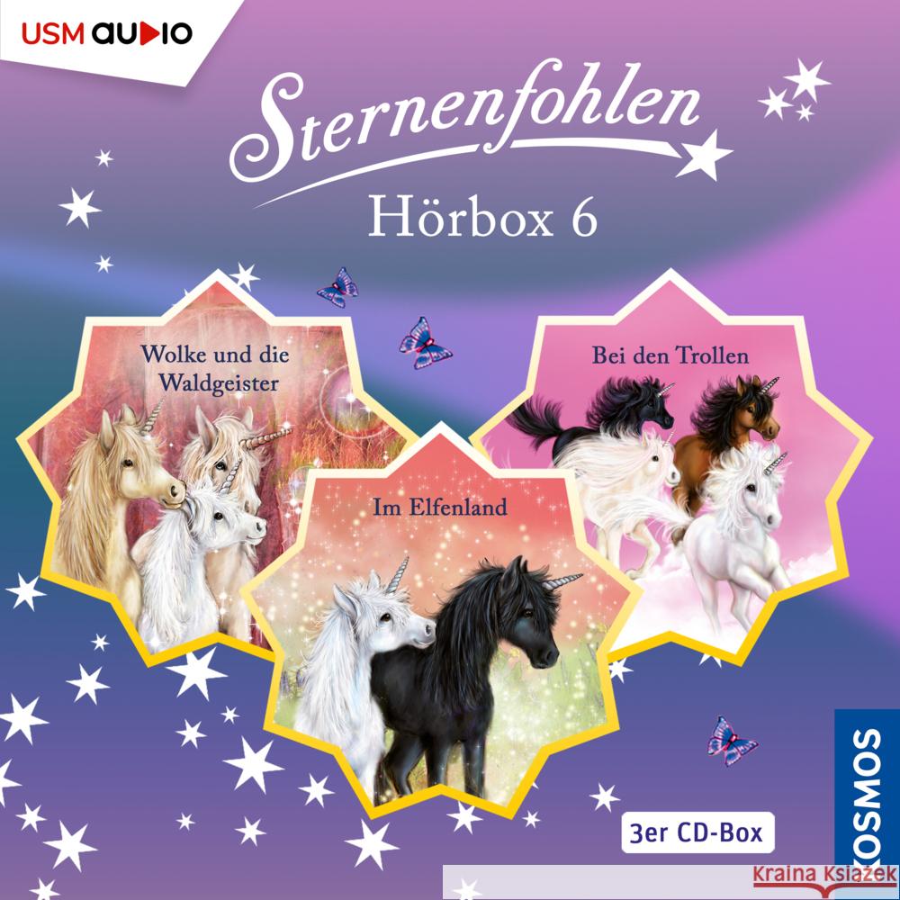 Die große Sternenfohlen Hörbox Folgen 16-18 (3 Audio CDs), 3 Audio-CD Chapman, Linda 9783803231956 United Soft Media (USM) - książka