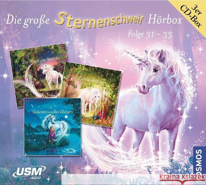 Die große Sternenschweif Hörbox Folgen 31-33 (3 Audio CDs), 3 Audio-CD Chapman, Linda 9783803237408 United Soft Media (USM) - książka
